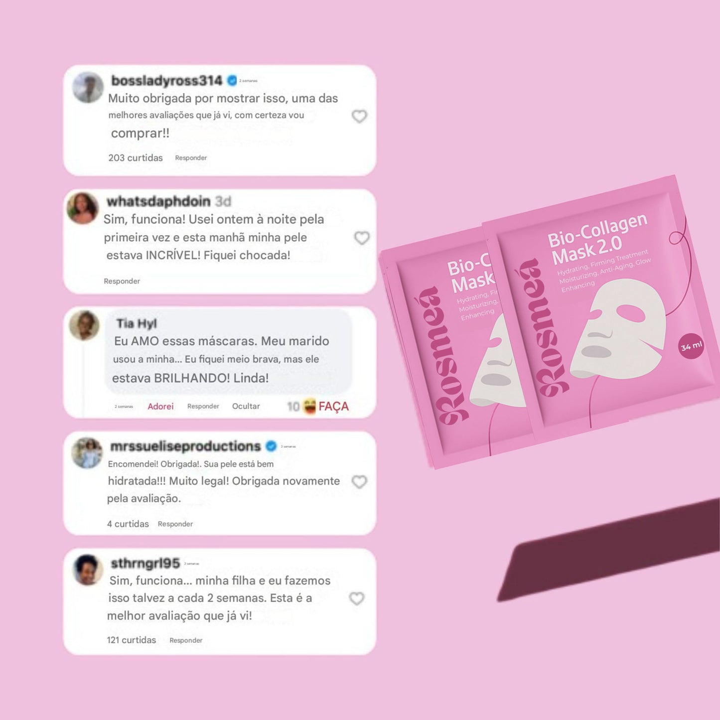 Rosmeá - Bio-Collagen Mask 2.0